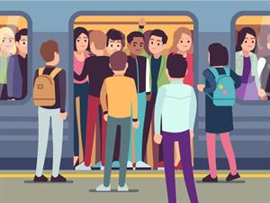 The crowded train.jpg