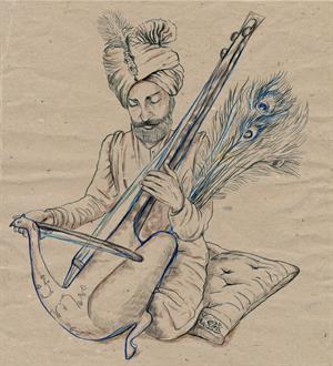 The great singer Tansen.jpg